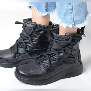 Nike Women's Black Sneaker Boots